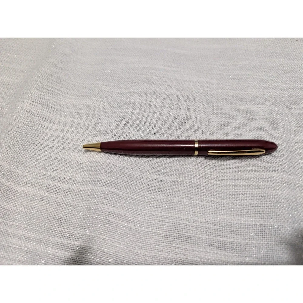 VTG Dynasty Collection Solitaire Series Ballpoint Pen Burgundy‎ Twist Action